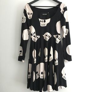 Lazy Oaf Skull Print Dress